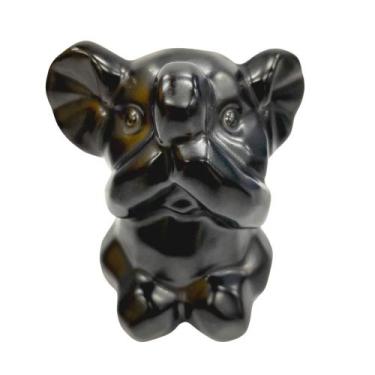 Imagem de Figura Elefante Não Fala Preto 9cm - Western Figura Elefante Não Fala 