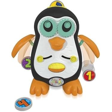 Imagem de Pinguim Didático, Brinquedo Educativo infantil Diversão Alegria Criança Colorido Educativo