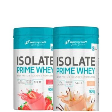 Imagem de Kit 2 Whey Prime Hidrolisado Isolado 900g Bodyaction   - BODY ACTION