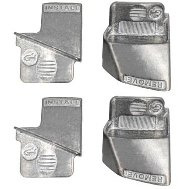 Imagem de LAJIAOZ Kit de correias elásticas, removedor de correias de metal, conjunto de ferramentas de instalação de removedor de correia elástica para correias de carro, caminhão, carrinho, minicarregadeiras