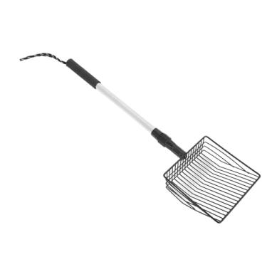 Imagem de Versátil Extensível Calça de Areia de Gato Eficiente de Tela Fina de Alça Longa cocô de Galinheiro de Galinheiro para Rutin Galinhas (Modelo A Danidade de 2 Seção)