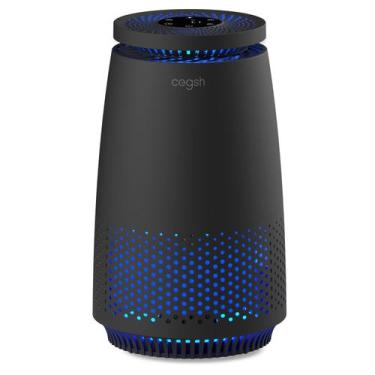 Imagem de Purificador de ar Cegsin AP005C Filtro HEPA 3 em 1 12H Timer Preto