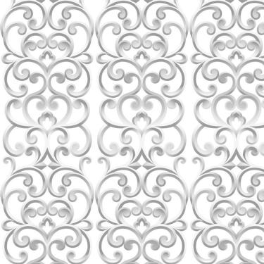 Imagem de Papel Parede Cinza Metalizado Auto Colante Lavavel Sala