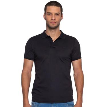 Imagem de Camisa Polo Masculina Fatal Preta 30171 Preto