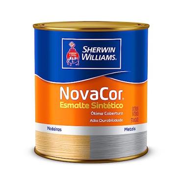 Imagem de TINTA ESMALTE NOVACOR BRILHO 0,9L CINZA ESCURO