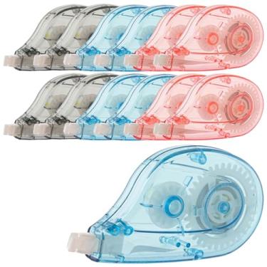 Imagem de CUXFLS Fita corretiva branca – fácil de usar, correções instantâneas para escrita errada, perfeita para escola, escritório, uso a qualquer momento, cobertura portátil e eficaz