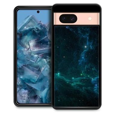 Imagem de CARLOCA Capa compatível com Google Pixel 8A, incrível nebulosa espaço luz padrão ultra proteção à prova de choque macio TPU antiderrapante traseira para Google Pixel 8A