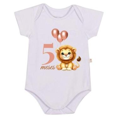 Imagem de Body Mesversário Meninas Bebê Conforto E Charme Para Fotos - Bellvi, R