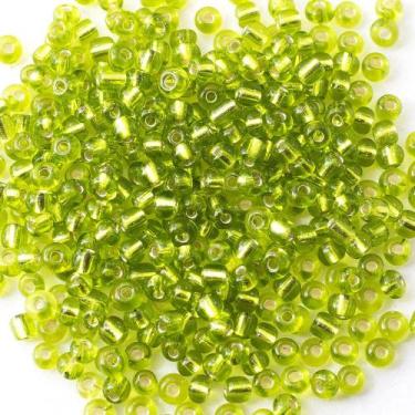 Imagem de Missangão 6/0 Verde Cana ref 34 - Great Star - MM Biju Aviamentos, 250