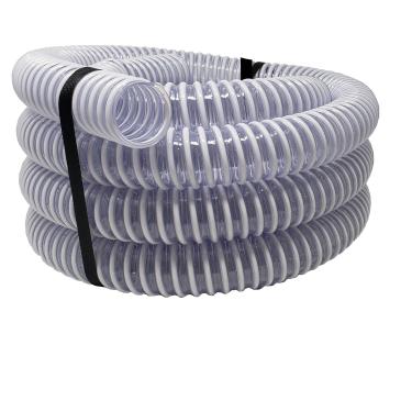 Imagem de Mangueira de conexão de bomba de filtro de piscina à prova de vedação de 3,8 cm para piscinas acima do solo, 50,8 cm x 3,8 cm de qualidade premium PVC, feito nos EUA | Comprimento desejado, inclui 4 braçadeiras de mangueira