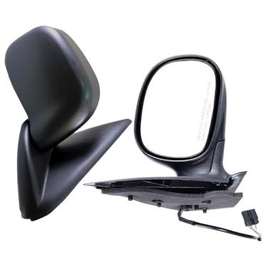 Imagem de PZ Espelho retrovisor frontal direito e esquerdo compatível com 2002-2009 DODGE RAM 1500 2500 3500 Manual para CH1321202 CH1320202 55077439AJ 55077438AJ