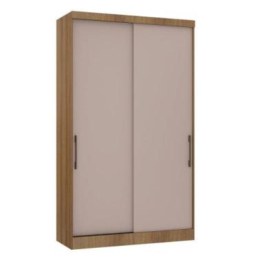 Imagem de Módulo Roupeiro de 134,5cm 2 Portas de Correr Eucamóveis Paris - 329 -