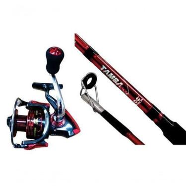 Imagem de Vara Tamba Maruri 2,40mts 80lbs C/ Molinete Adrena 4000