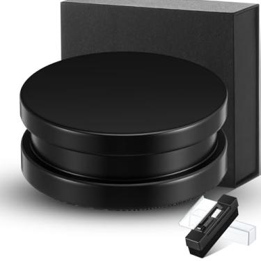 Imagem de Saysurey 760 gramas Estabilizador de peso de 760 gramas, grampo para toca-discos de vinil LP de aço pesado, acessório para toca-discos de vinil LP com caixa de presente para amortecimento de vibrações