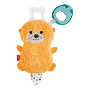 Imagem de Clip Porta-Chupeta Animais Sensoriais Lontra Fisher-Price