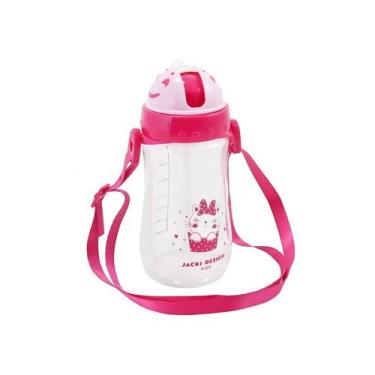 Imagem de Garrafa Infantil 460ml Pimpolhos Jacki Design - ATB23871, Pink