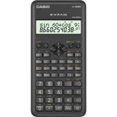 Imagem de Calculadora Científica Casio FX-82MS-2-S4-DH 240 Funções Preta