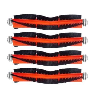 Imagem de Main Brush Compatible With XiaoMi Dreame Bot W10 Pro Self-Cleaning Robot Vacuum And Mop Roller Brush Replacement Accessories Spare Parts(4pcs)