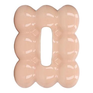 Imagem de XUXHOU Caixa de de Tecido Cerâmico de Alta Resistência, Prático, Porta-guardanapo, para Casa, Escritório, Sala de Estar, Hotel (Cor Café)