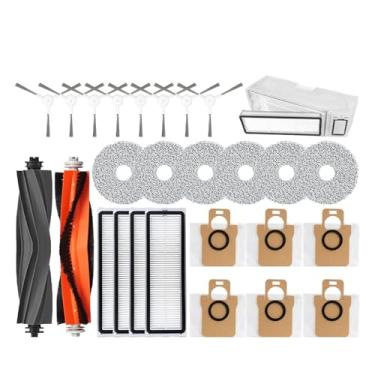 Imagem de Dreame L10s Ultra / S10 Pro Accessories Compatible With XIMI Mijia Omni 1S B101CN Robot X10+ Robot Vacuum Main Side Brush Filter Mop Parts(Blue)