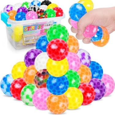 Imagem de Pacote de 30 Stress Balls hopihy para adultos, brinquedos sensoriais p
