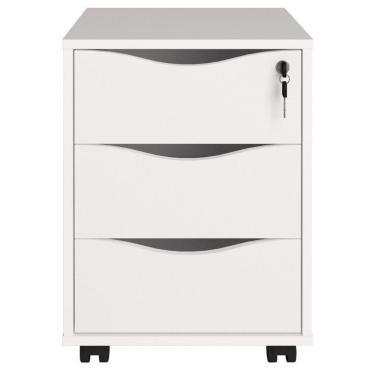 Imagem de Gaveteiro Com Chave Face Branco