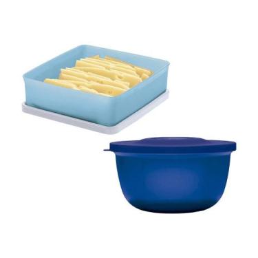 Imagem de Kit Pote Tupperware Hermético Refri Line 400ml e Refri Safe 400ml