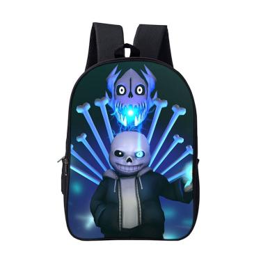 Imagem de Mochila Undertales Sans Cartoon Kids School 30x16x40cm