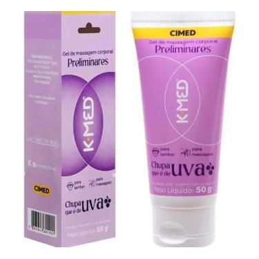 Imagem de Gel De Massagem Corporal K-Med Preliminares Chupa Que É De Uva 50g - C