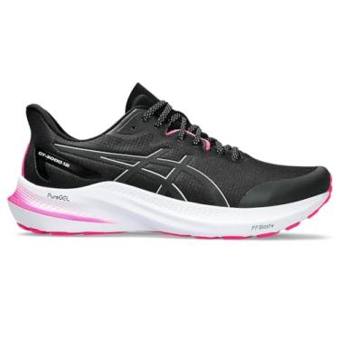 Imagem de ASICS Tênis de corrida masculino GT-2000 12, Preto/prata pura, 13