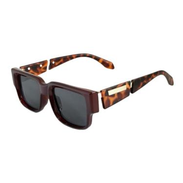 Imagem de VFDHN Óculos de Sol Masculinos de Luxo Femininos Vintage Moda Férias de Verão (3)