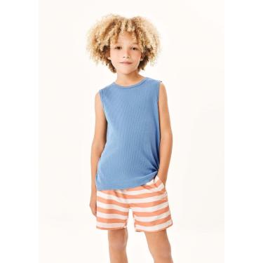 Imagem de Regata Infantil Menino Básica Canelada-Masculino