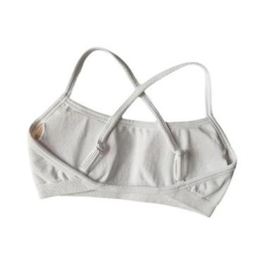 Imagem de Sutiãs De Yoga E Fitness Femininos Sem Costura Em Nylon, Tops Respiráv