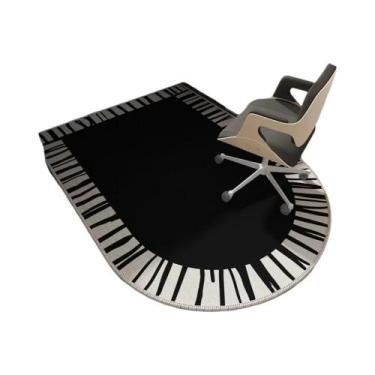 Imagem de Tapete De Chão Luxuoso Para Cadeira De Computador, Almofada Para Pés D