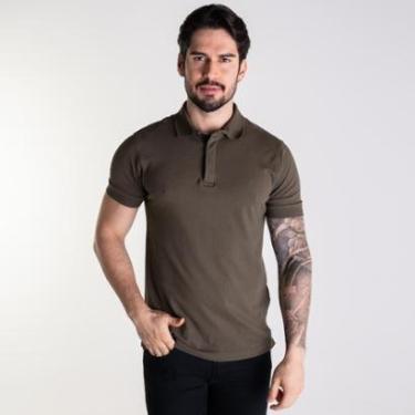 Imagem de Camisa Polo Aramis Algodão Pima Verde-Masculino