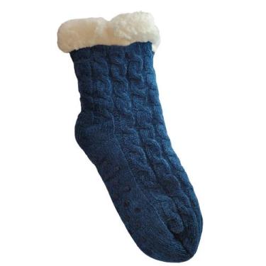 Imagem de Meia slipper socks azul lrf 0008