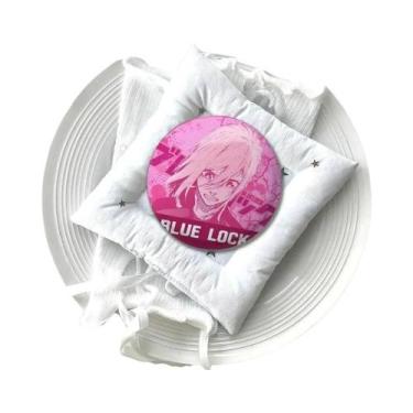 Imagem de Broche De Metal Macio Personalizado Amine B-Blues Locks Em Folha De Fl