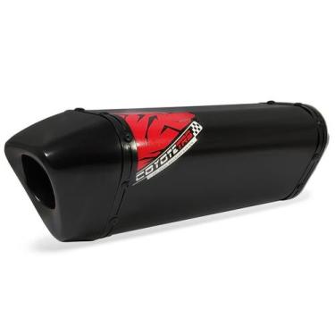 Imagem de Escape / Ponteira Coyote TRS Tri-Oval Alumínio 2X1 - GS 500 - Suzuki, 