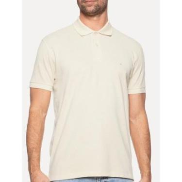 Imagem de Polo Aramis Masculina Piquet Basic Mono Icon Off-White-Masculino