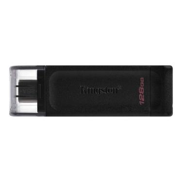 Imagem de Pen Drive Datatraveler 70 DT70-128GB 128GB USB-C 3.2 Preto Kingston