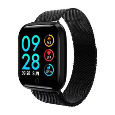 Imagem de Relógio Smart Watch Esportivo T80 Bluetooth Preto