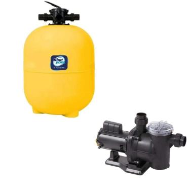 Imagem de Filtro para Piscina BP 32.000 1/2CV + Bomba para Piscina BLUEPOOL