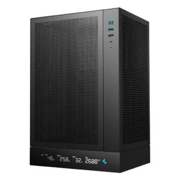 Imagem de Gabinete Gamer DeepCool CH170 - Sem Fans - Mini ITX - Preto - R-CH170-