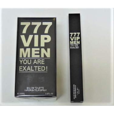 Imagem de EBC Comb Set - 777 VIP Black Eau de Toilette para Homem, One x 100 ml + one Mini Travel Size 35 ml