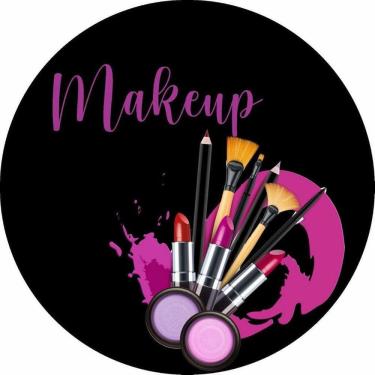 Imagem de Painel Redondo 3D Sublimado Maquiagem Frd-3967