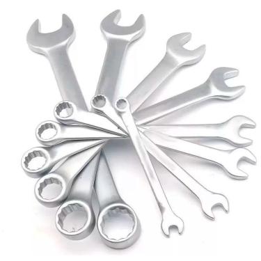 Imagem de Jogo Chave Combinada 7 Peças 6 A 17 Chave De Boca Estrela