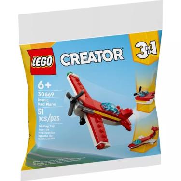 Imagem de LEGO Creator Iconic Red Plane 30669