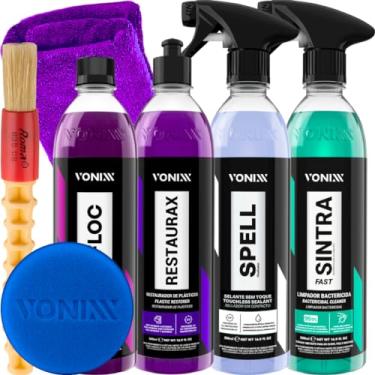 Imagem de Kit Shampoo V-Floc Selante Spell Sintra Fast Restaurax Vonixx