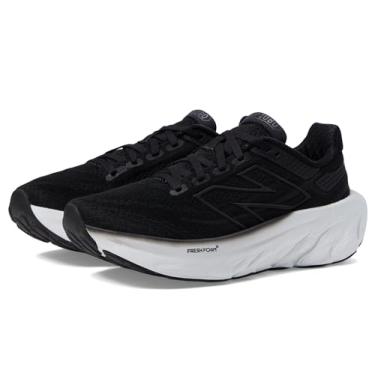 Imagem de New Balance Tênis de corrida unissex infantil Fresh Foam X 1080 V13, Preto/branco, 4.5 Wide Big Kid