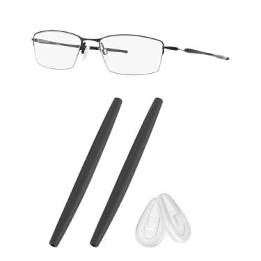 Imagem de Kits de borracha de substituição para óculos Oakley Lizard OX5113 / OX5120 - Preto